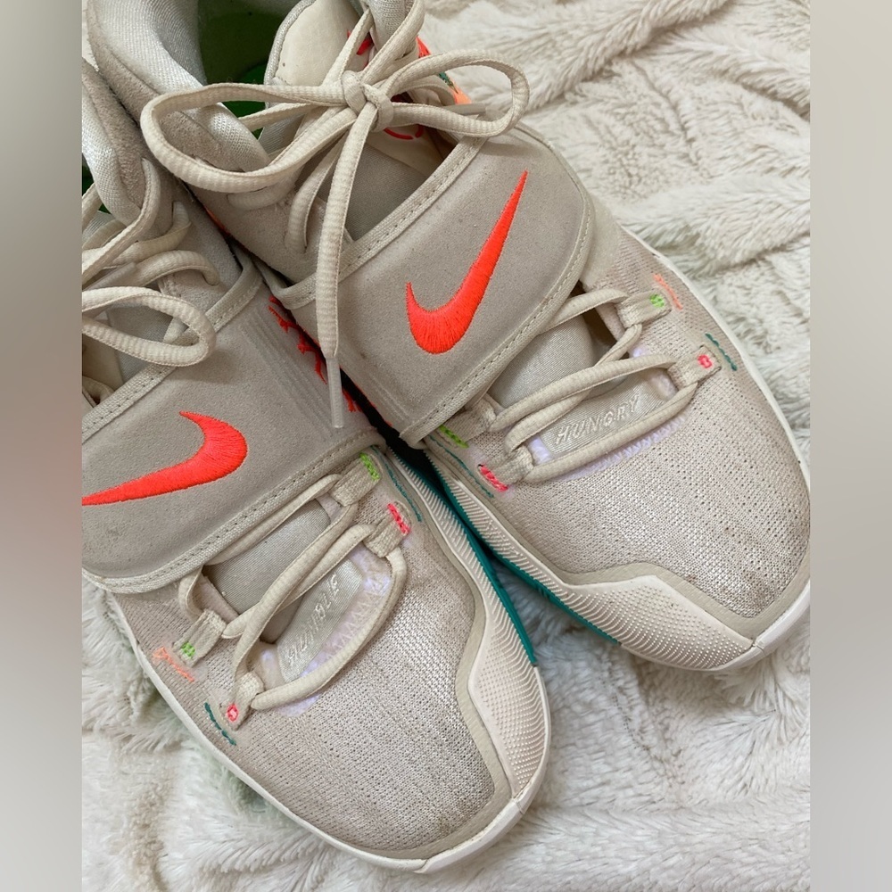 Nike Kyrie 6 "N7" CW1785 Light Cream, pink, green basketball sneakers aztec 10 - Picture 3 of 8